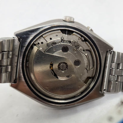 Vintage Ricoh R31 Green Face Automatic 21 Jewels Jubliee Bracelet Men's Wrist Watch R32