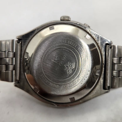Vintage Ricoh R31 Yellow Face Automatic 21 Jewels Jubliee Bracelet Men's Wrist Watch R33