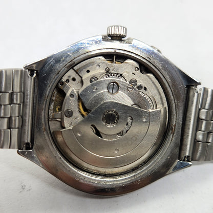 Vintage Ricoh R31 Brown Face Automatic 21 Jewels Jubliee Bracelet Men's Wrist Watch R34