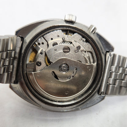 Vintage Ricoh R31 Gold Face Automatic 21 Jewels Jubliee Bracelet Men's Wrist Watch R38