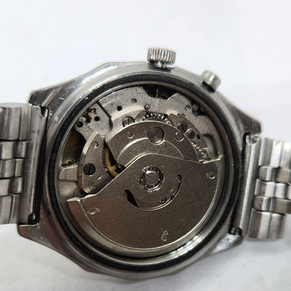 Vintage Ricoh R31 Blue Face Automatic 21 Jewels Jubliee Bracelet Men's Wrist Watch R39