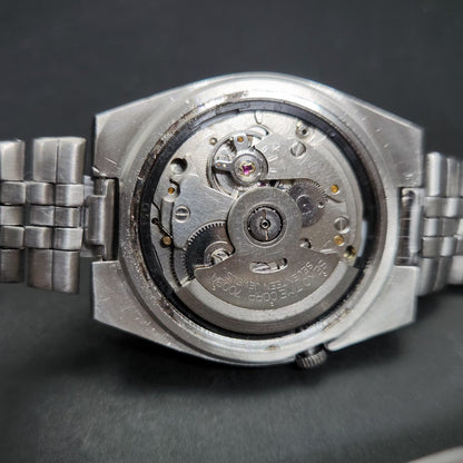 Vintage 1981 Original Seiko 5 Automatic 7009-316A White Face 17 Jewels Day-Date Japanese Men's Wrist Watch VS03