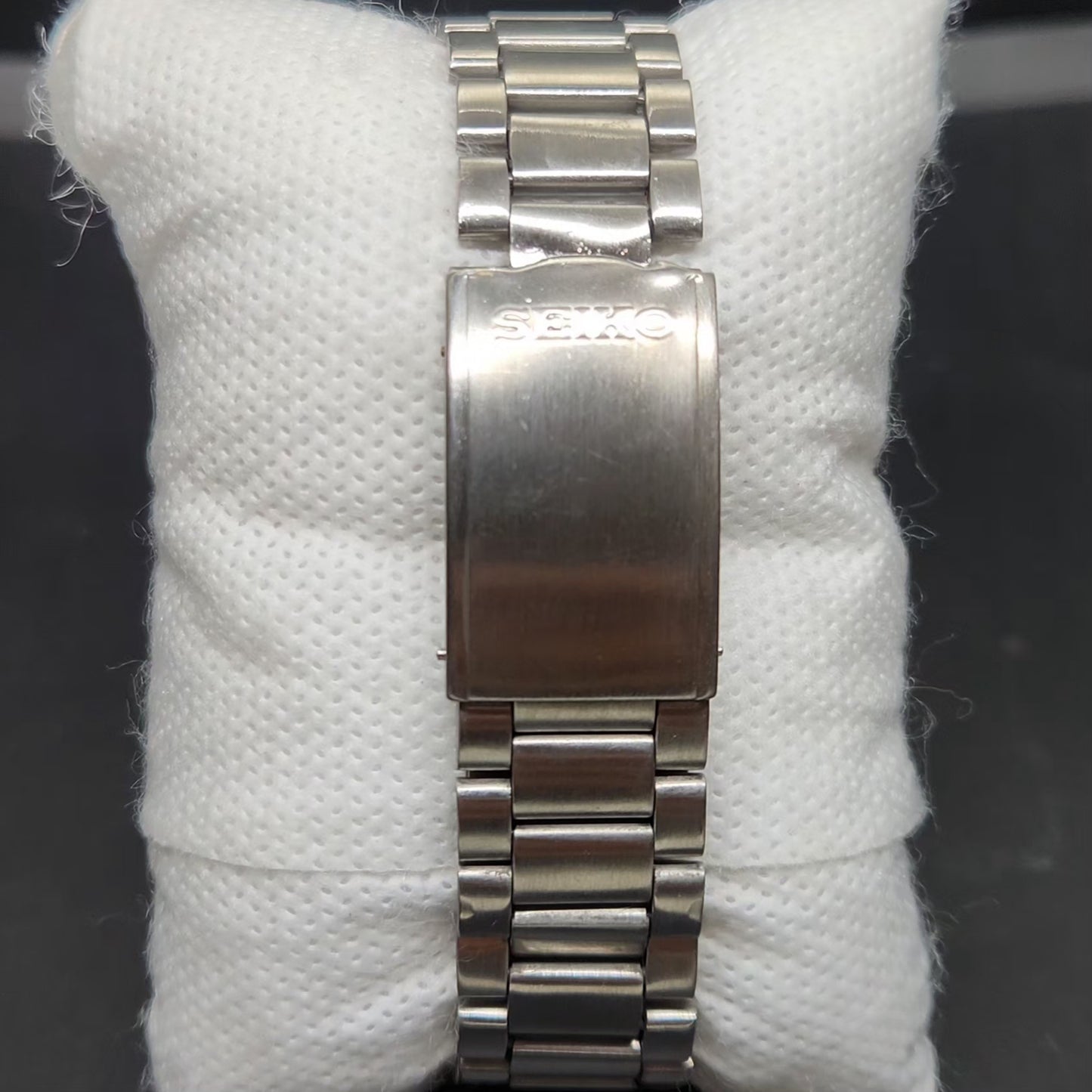 Vintage 1976 Original Seiko 5 Automatic 7009-3041 Black Face 17 Jewels Day-Date Japanese Men's Wrist Watch VS07