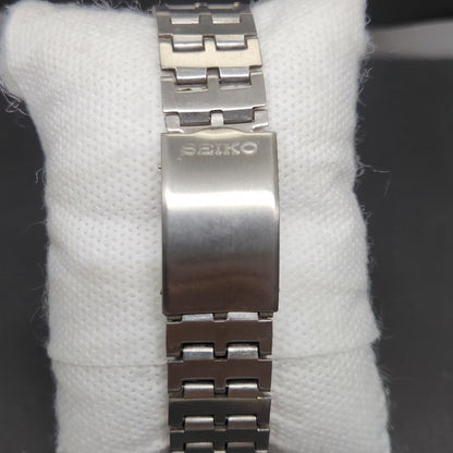 Vintage 1983 Original Seiko 5 Automatic 6309-8910 Red Face 17 Jewels Day-Date Japanese Men's Wrist Watch VS09