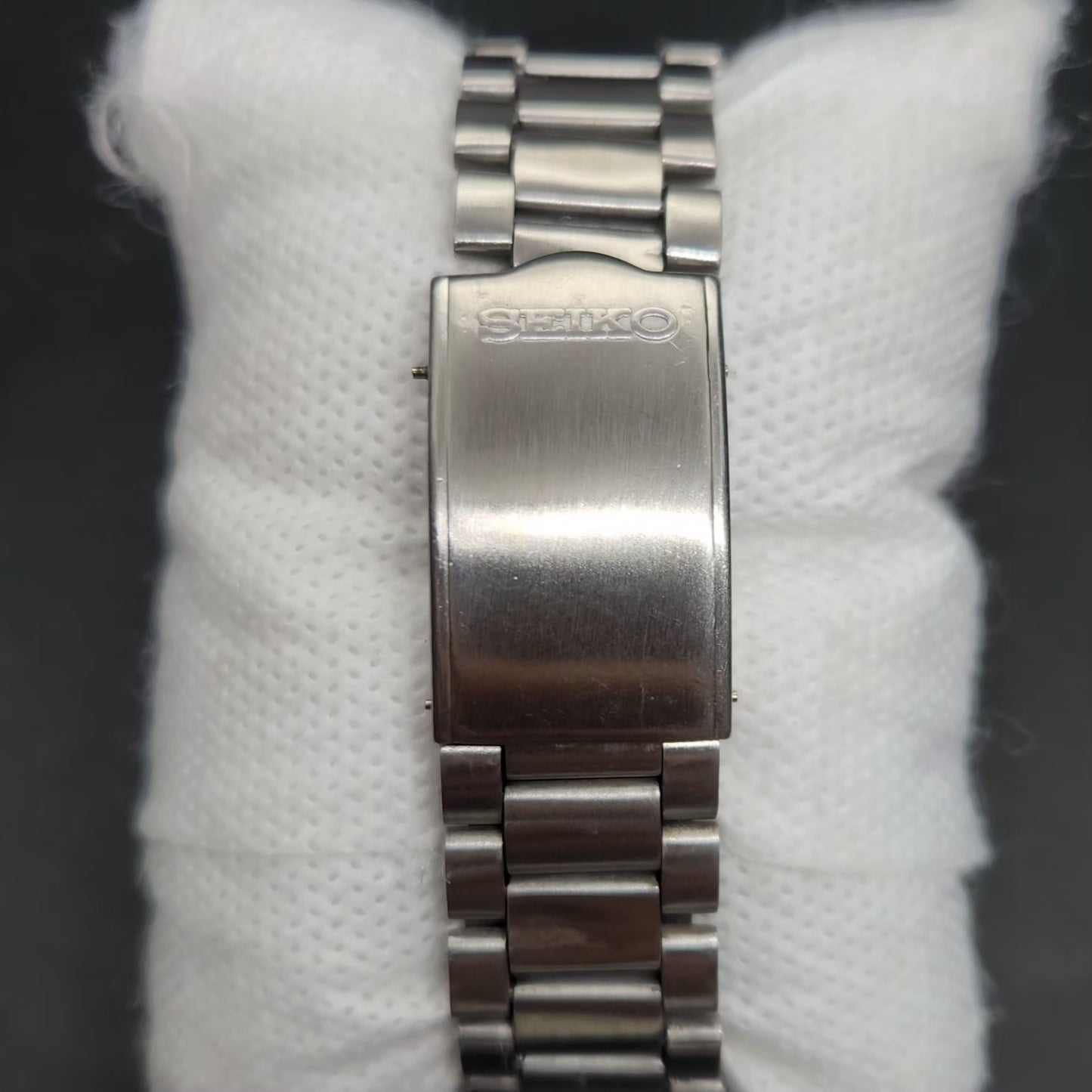 Vintage 1983 Original Seiko 5 Automatic 6309-610A Black Face 17 Jewels Day-Date Japanese Men's Wrist Watch VS10