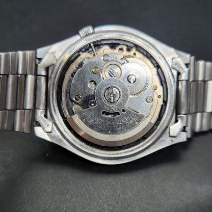 Vintage 1999 Original Seiko 5 Automatic 7s26-3170 Gold Face 21 Jewels Day-Date Japanese Men's Wrist Watch VS11