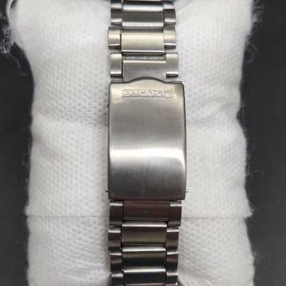 Vintage 1979 Original Seiko 5 Automatic 7009-5170 Black Face 17 Jewels Day-Date Japanese Men's Wrist Watch VS14