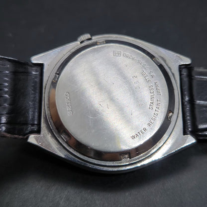 Vintage 1999 Original Seiko 5 Automatic 7S36-8280 Gold Face 23 Jewels Day-Date Japanese Men's Wrist Watch VS21