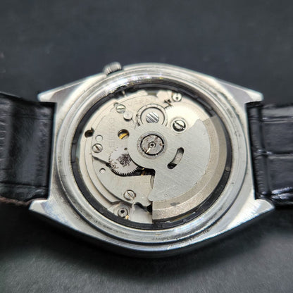 Vintage 1999 Original Seiko 5 Automatic 7S36-8280 Gold Face 23 Jewels Day-Date Japanese Men's Wrist Watch VS21