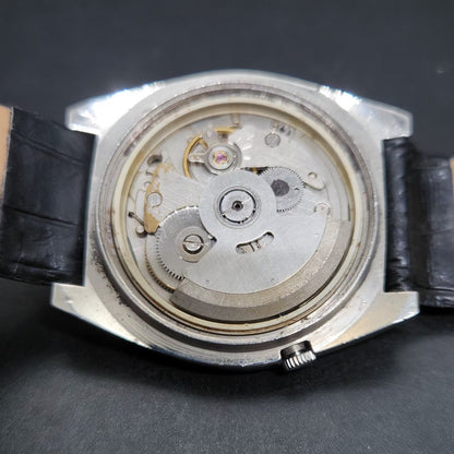 Vintage 1978 Original Seiko 5 Automatic 7009-8761 Repainted Green Face 17 Jewels Date Japanese Men's Wrist Watch VS51