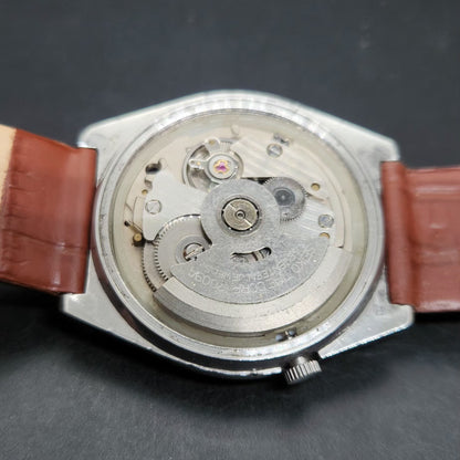 Vintage 1983 Original Seiko 5 Automatic 7009-6000 Gold Face 17 Jewels Day-Date Japanese Men's Wrist Watch VS60