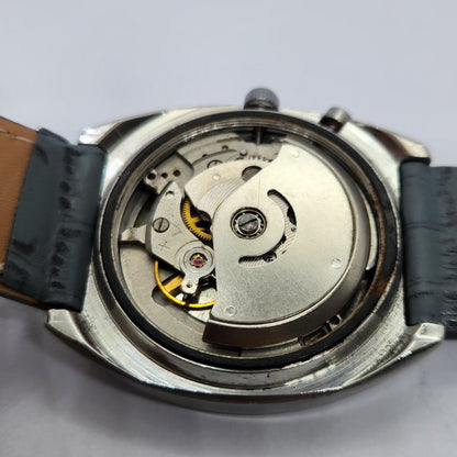 Vintage Ricoh R31 Automatic White Face New Strap 21 Jewels Day-Date Men's Wrist Watch R66