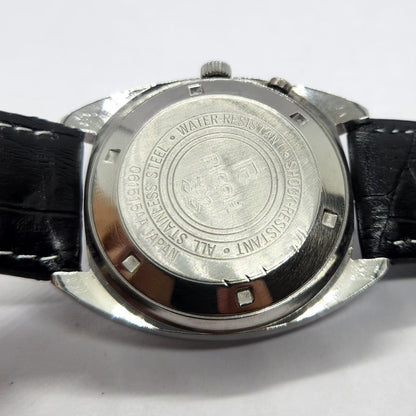 Vintage Ricoh R31 Automatic White Face New Strap 21 Jewels Day-Date Men's Wrist Watch R80