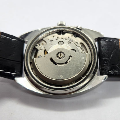 Vintage Ricoh R31 Automatic White Face New Strap 21 Jewels Day-Date Men's Wrist Watch R80