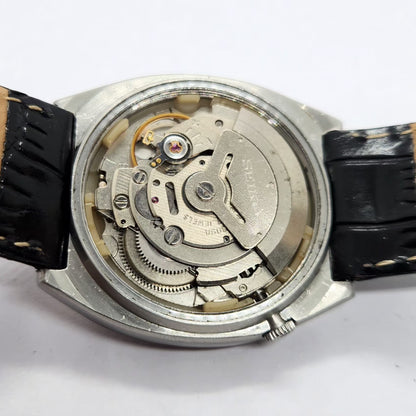 Vintage 1985 Original Seiko 5 Automatic 6309-532A White Face 17 Jewels Day-Date Japanese Men's Wrist Watch SA02