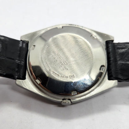 Vintage 1984 Original Seiko 5 Automatic 6309-8820 Black Face 17 Jewels Day-Date Japanese Men's Wrist Watch SA11