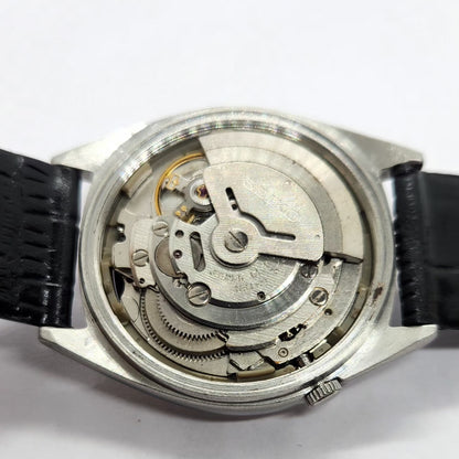 Vintage 1977 Original Seiko 5 Automatic 6319-7010 Black Face 21 Jewels Day-Date Japanese Men's Wrist Watch SA15