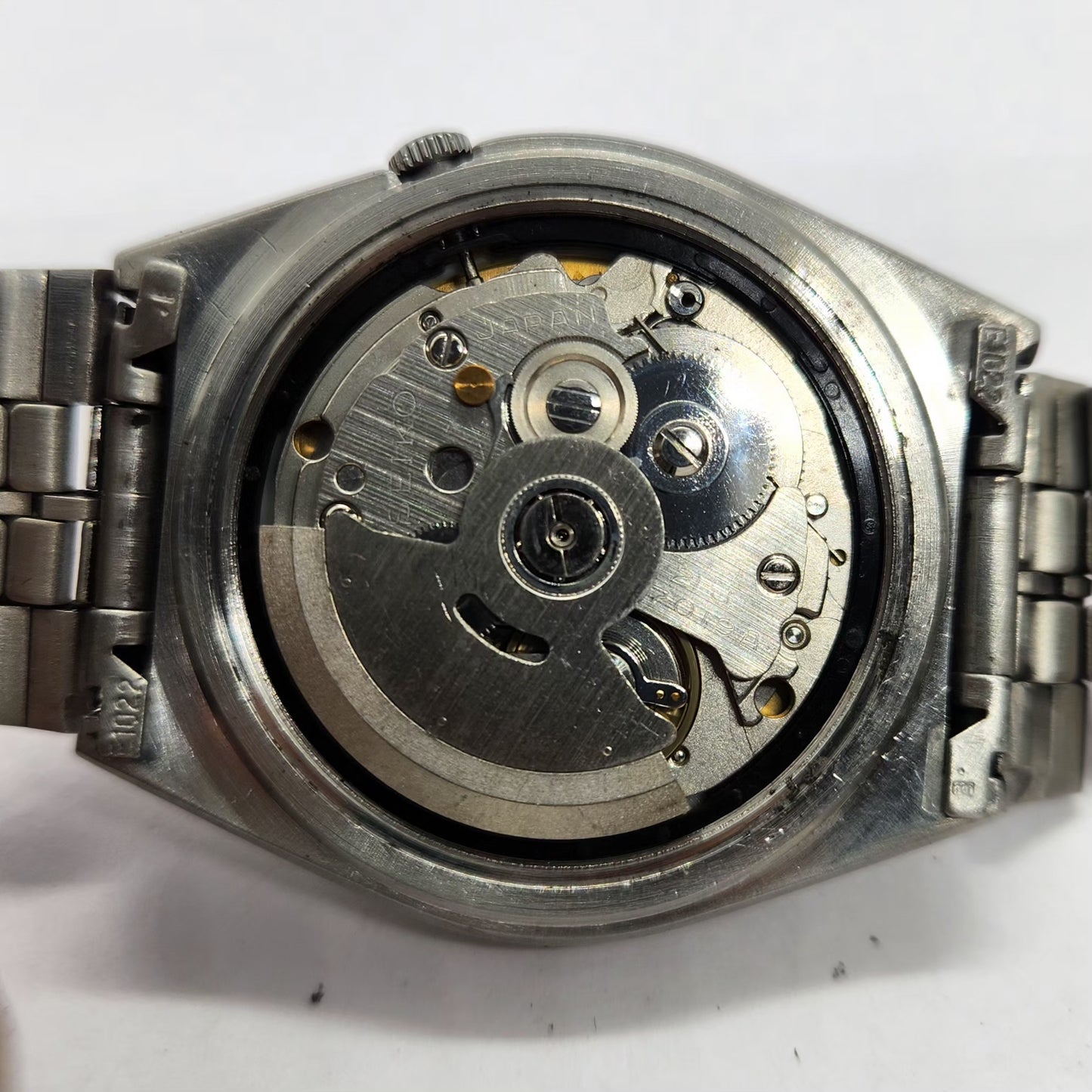 Vintage 1979 Original Seiko 5 Automatic 7009-876A Gold Face 17 Jewels Day-Date Japanese Men's Wrist Watch SA21