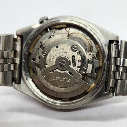 Vintage 1983 Original Seiko 5 Automatic 6309-8920 Black Face 17 Jewels Day-Date Japanese Men's Wrist Watch SA30