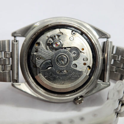 Vintage 1982 Original Seiko 5 Automatic 7009-3131 Grey Face 17 Jewels Day-Date Japanese Men's Wrist Watch SA40