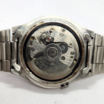 Vintage 1981 Original Seiko 5 Automatic 7009-3171 Gold Face 17 Jewels Day-Date Japanese Men's Wrist Watch SA54