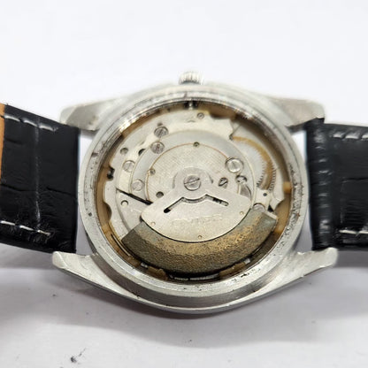 Vintage 1984 Original Seiko 5 Automatic 6349-5320 Black Face 23 Jewels Day-Date Japanese Men's Wrist Watch SA56