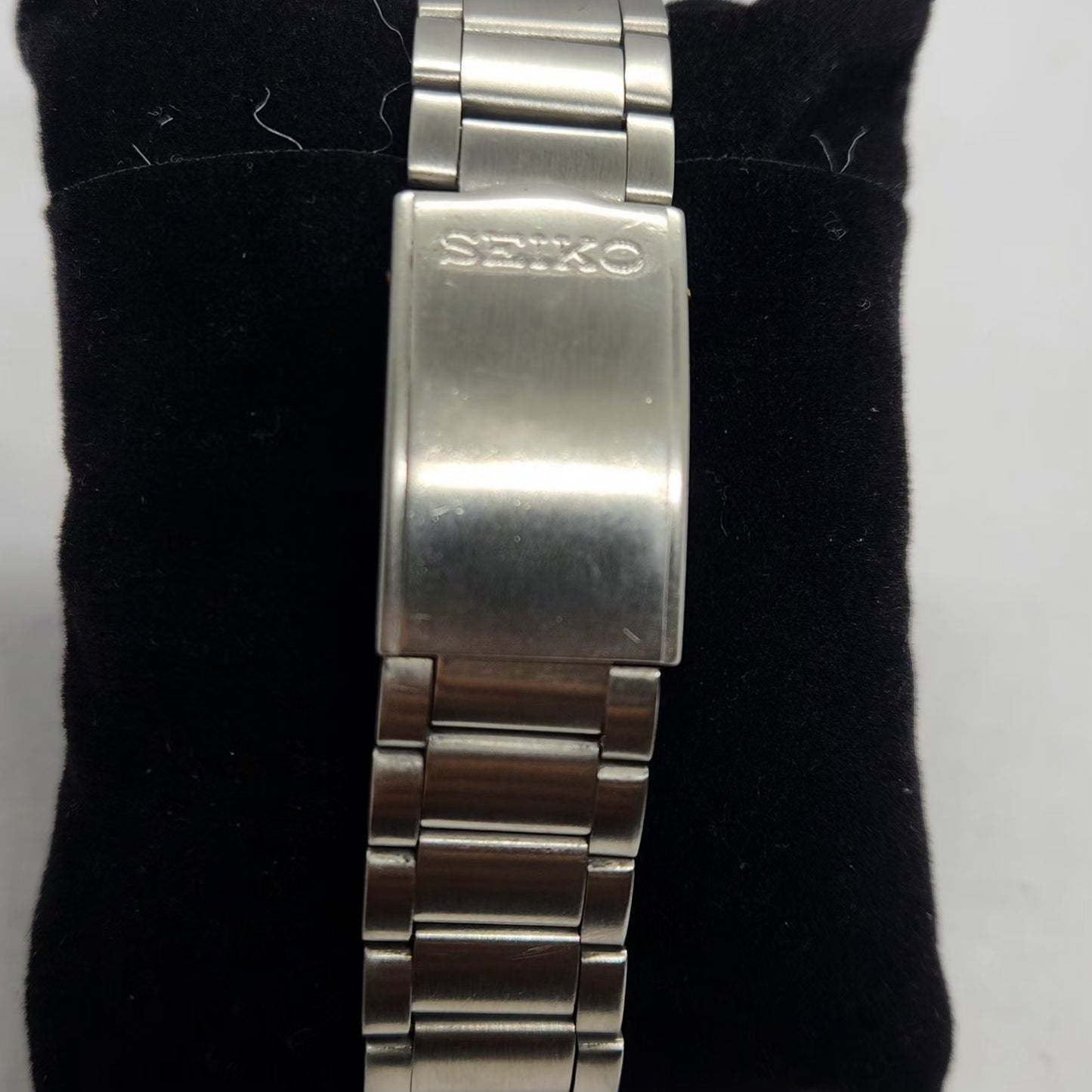 Vintage 2000 Original Seiko 5 Automatic 7S26-0280 Green Face 21 Jewels Day-Date Japanese Men's Wrist Watch SA64