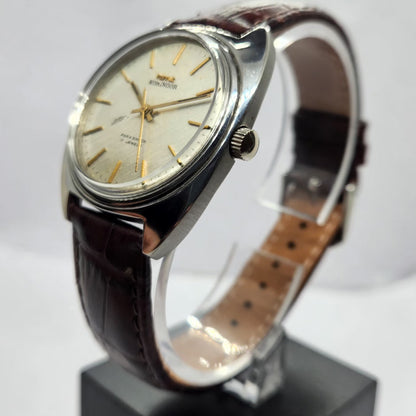 Vintage Original HMT Kohinoor Hand Winding 17 Jewels Silver Face Men's Wrist Watch HM01