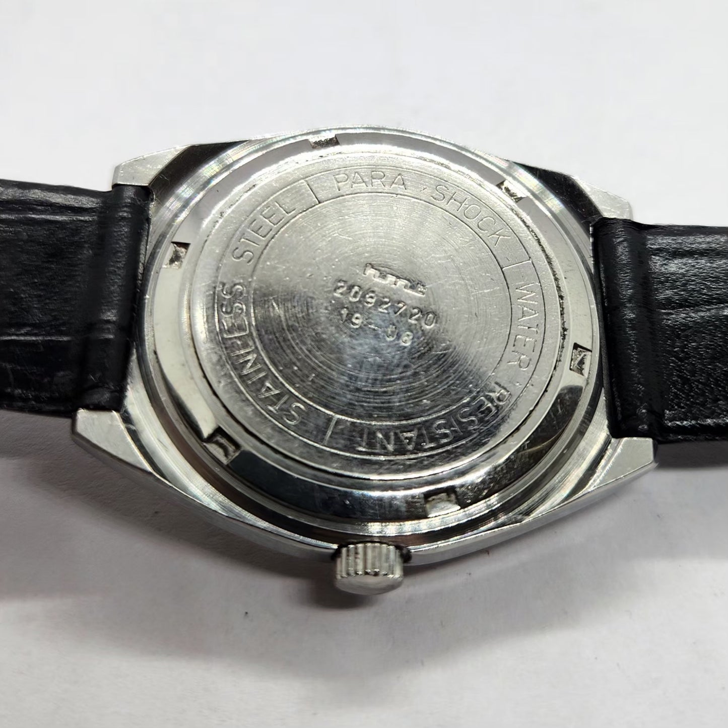 Vintage Original HMT Akarsh Hand Winding 17 Jewels Silver Face Men's Wrist Watch HM04