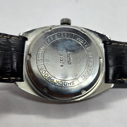 Vintage Original HMT Vijay Hand Winding 17 Jewels Gold Face Men's Wrist Watch HM05