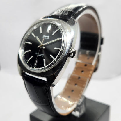 Vintage Original HMT Kohinoor Hand Winding 17 Jewels Silver Face Men's Wrist Watch HM13