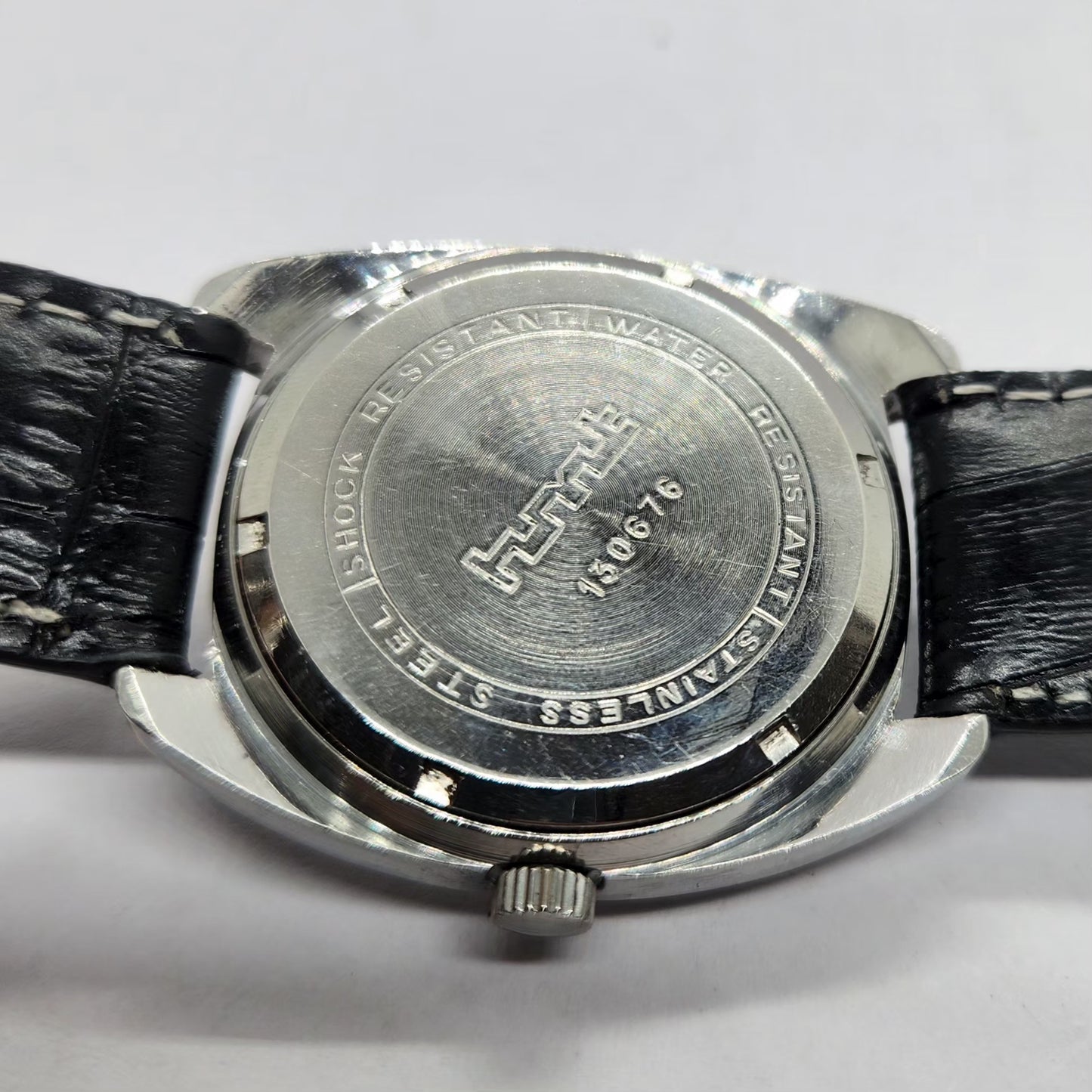 Vintage Original HMT Kohinoor Hand Winding 17 Jewels Silver Face Men's Wrist Watch HM13