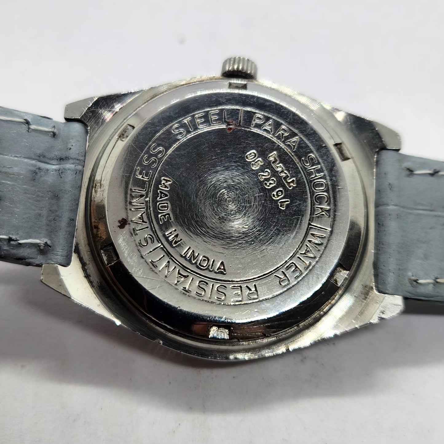 Vintage Original HMT Sandeep Hand Winding 17 Jewels Off White Face Men's Wrist Watch HM14