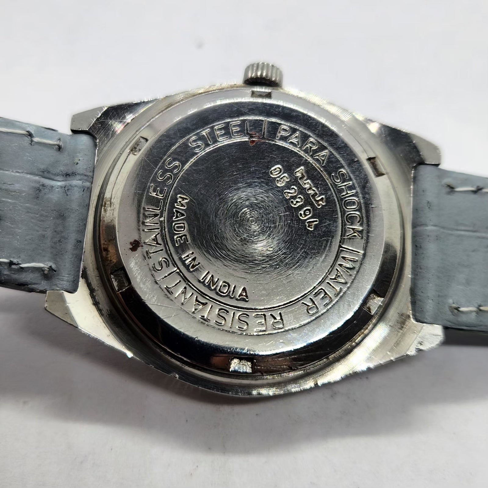 Vintage Original HMT Sandeep Hand Winding 17 Jewels Off White Face Men's Wrist Watch HM14