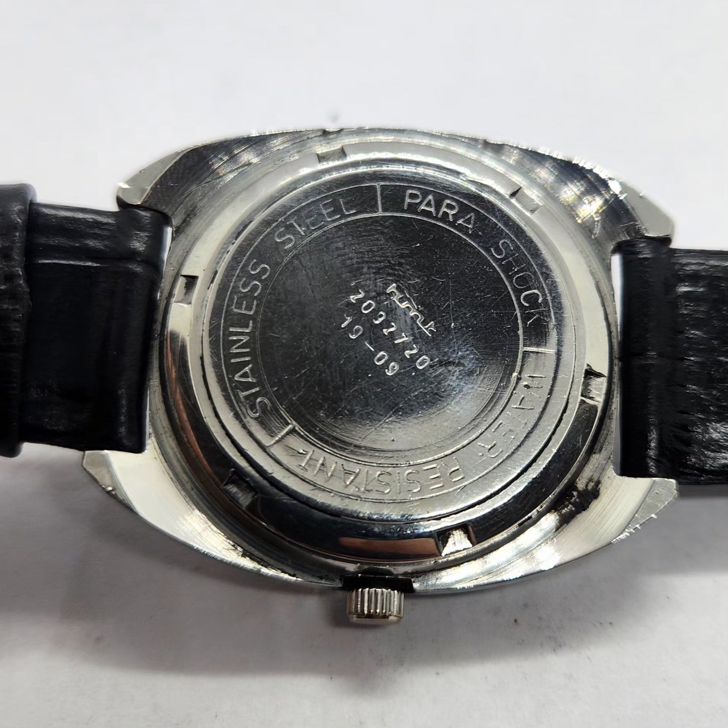 Vintage Original HMT Kohinoor Hand Winding 17 Jewels Grey Face Men's Wrist Watch HM17
