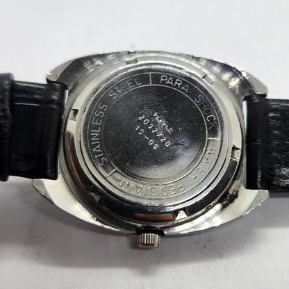 Vintage Original HMT Kohinoor Hand Winding 17 Jewels Grey Face Men's Wrist Watch HM17