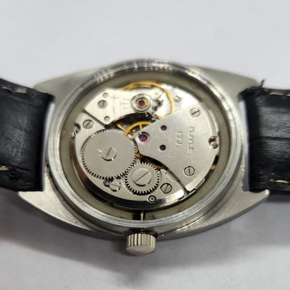 Vintage Original HMT Vijay Hand Winding 17 Jewels Brown Face Men's Wrist Watch HM24