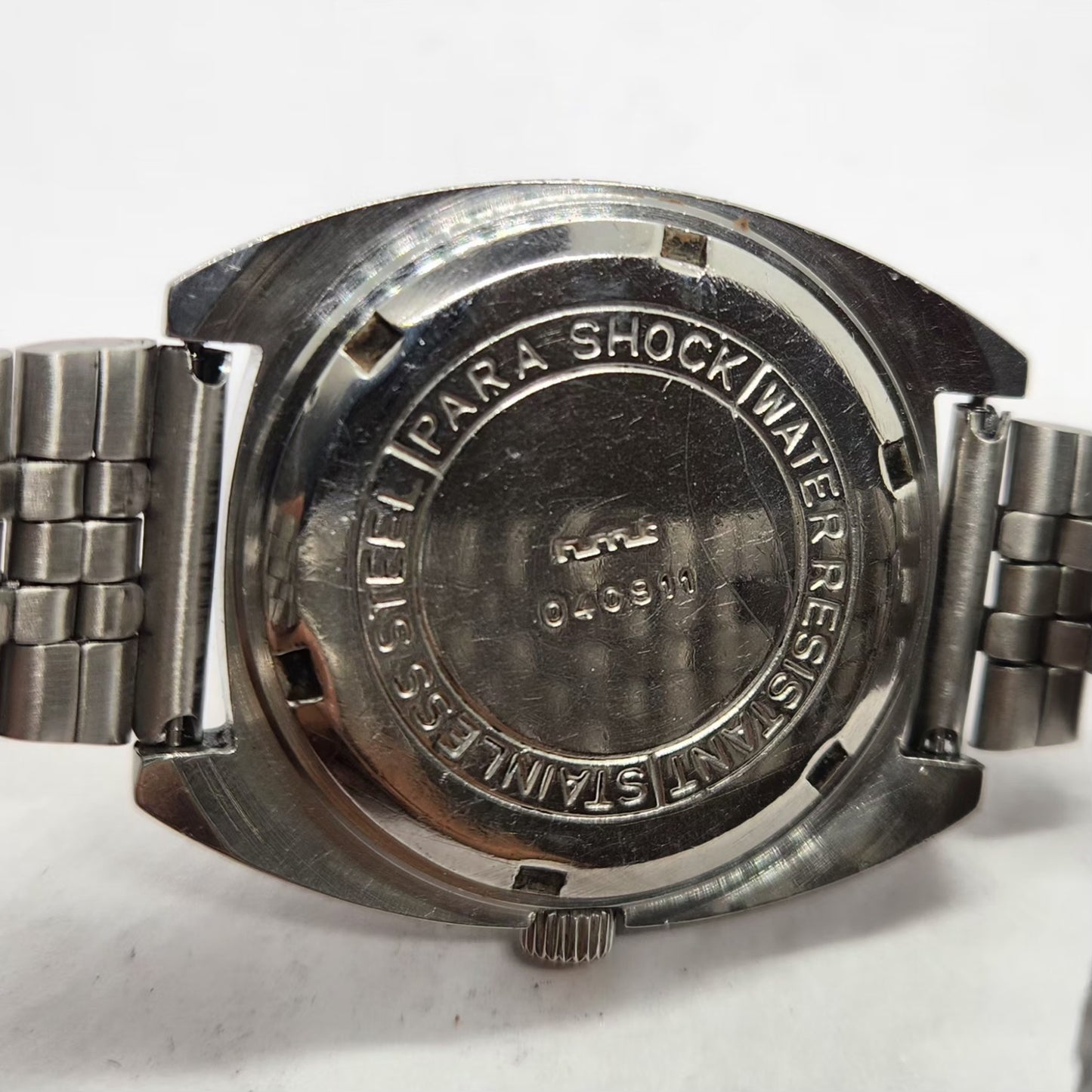 Vintage Original HMT Vijay Hand Winding 17 Jewels Gold Face Men's Wrist Watch HM29