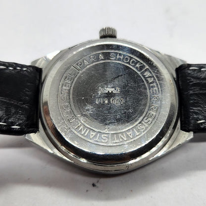 Vintage Original HMT Maurya Hand Winding 17 Jewels Gold Face Men's Wrist Watch HM33