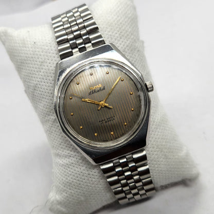 Vintage Original HMT Abhishek Hand Winding 17 Jewels Grey Face Men's Wrist Watch HM43