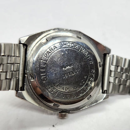 Vintage Original HMT Abhishek Hand Winding 17 Jewels Grey Face Men's Wrist Watch HM43