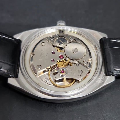 Vintage Original HMT Rohit Hand Winding 17 Jewels Gold Face Men's Wrist Watch HM50