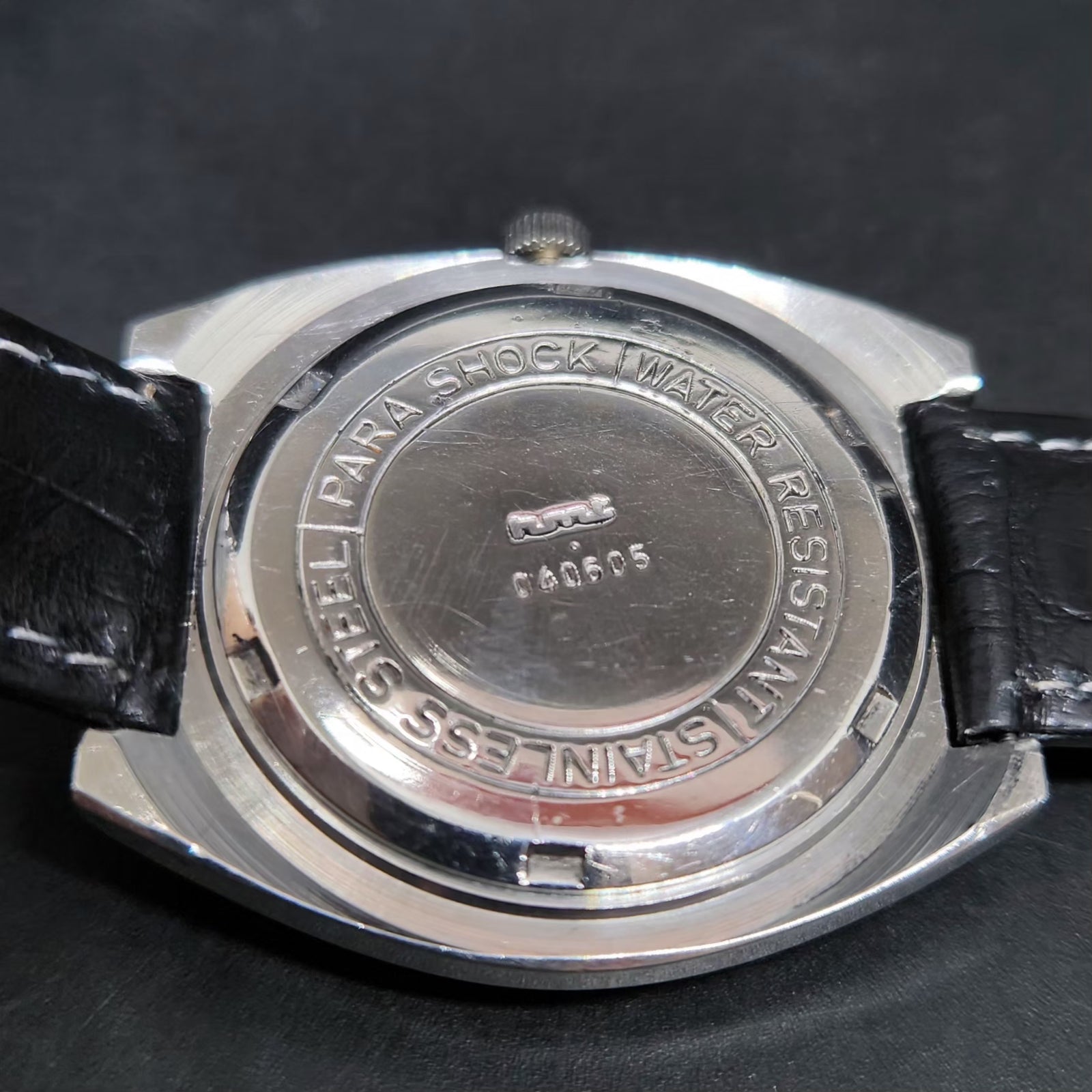 Vintage Original HMT Ajeet Hand Winding 17 Jewels Grey Face Men's Wrist Watch HM60
