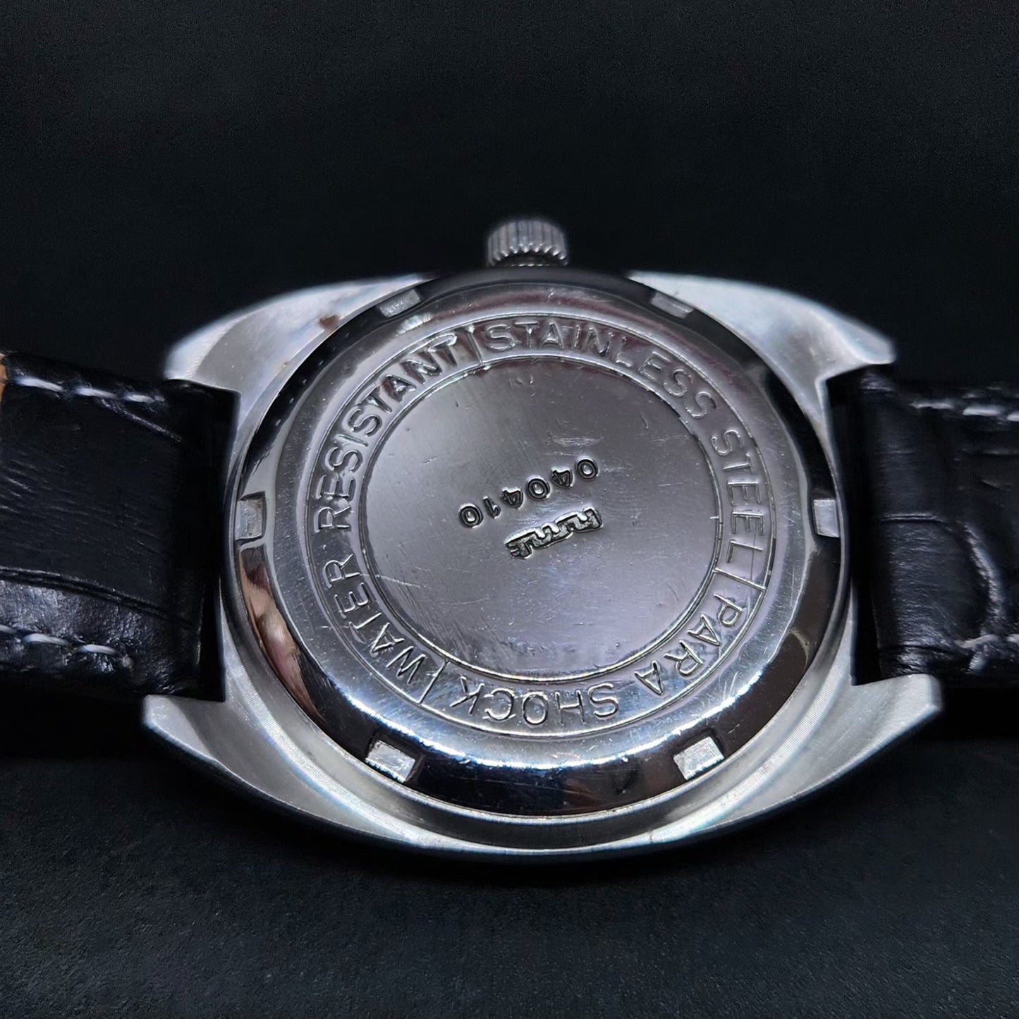Vintage Original HMT Vijay Hand Winding 17 Jewels Grey Face Men's Wrist Watch HM67