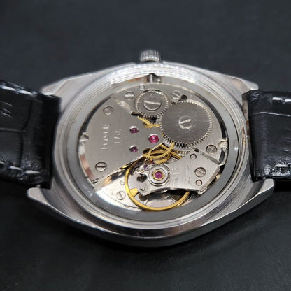 Vintage Original HMT Chetak Hand Winding 17 Jewels Gold Face Men's Wrist Watch HM68