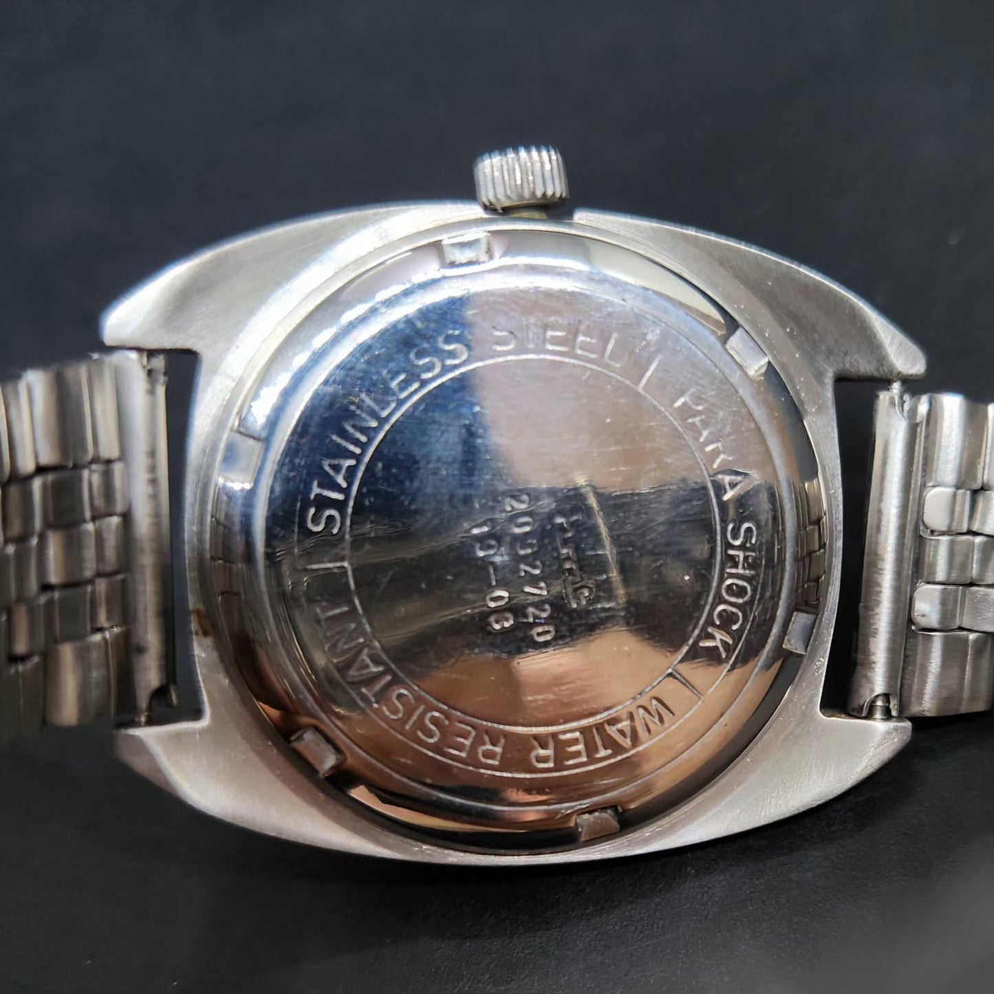 Vintage Original HMT Kohinoor Hand Winding 17 Jewels Silver Face Men's Wrist Watch HM73