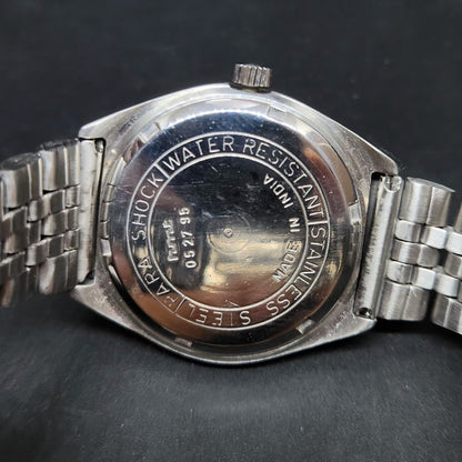 Vintage Original HMT Chethan Hand Winding 17 Jewels Gold Face Men's Wrist Watch HM78