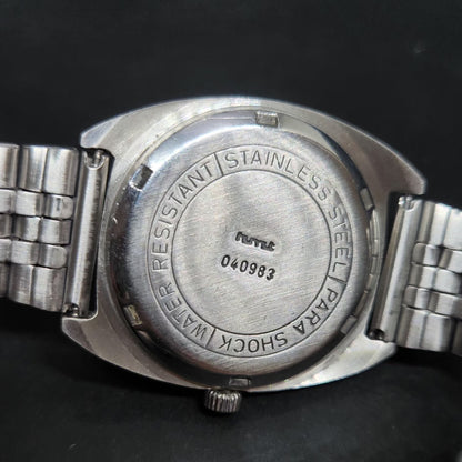 Vintage Original HMT Kohinoor Hand Winding 17 Jewels White Face Men's Wrist Watch HM79