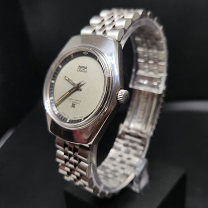 Vintage Original HMT Chetak Hand Winding 17 Jewels Grey Face Men's Wrist Watch HM84