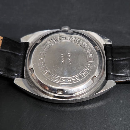 Vintage Original HMT Vijay Hand Winding 17 Jewels Gold Face Men's Wrist Watch HM93
